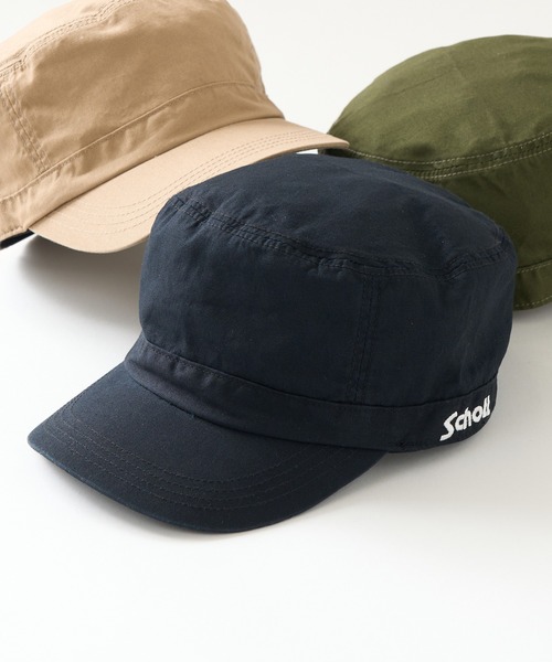 schott（ショット）の「【Schott】コットンワークキャップ　SC010（キャップ・メンズ・ブラック/カーキ/ベージュ・61/57/59）」の8枚目の写真