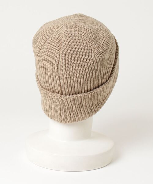 Lee（リー）の「Lee 3D EMB WATCH ACRYLIC（ニットキャップ/ビーニー・メンズ・ブラック/ライトベージュ・FREE）」の3枚目の写真