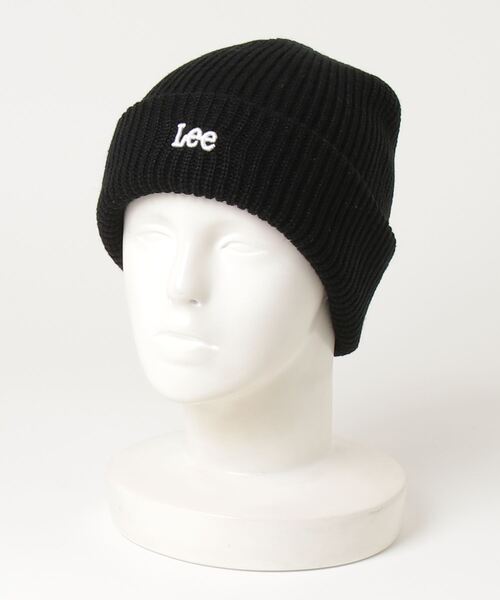 Lee（リー）の「Lee 3D EMB WATCH ACRYLIC（ニットキャップ/ビーニー・メンズ・ブラック/ライトベージュ・FREE）」の5枚目の写真