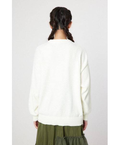 Rirandture パールカラーポロニット オフ白 m Rirandture（リランド