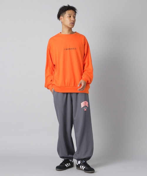 NUMERALS（ヌメラルズ）の「【NUMERALS】ロゴスウェットパンツ（スウェットパンツ・メンズ・カーキ/グレー/ブラック・LARGE/MEDIUM）」の15枚目の写真