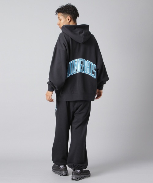 NUMERALS（ヌメラルズ）の「【NUMERALS】ロゴスウェットパンツ（スウェットパンツ・メンズ・カーキ/グレー/ブラック・LARGE/MEDIUM）」の19枚目の写真