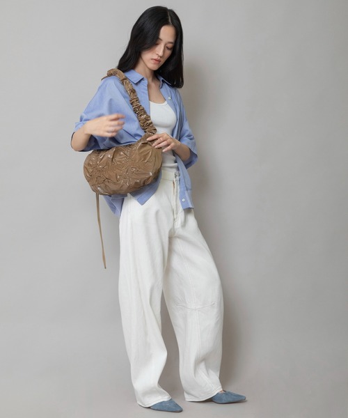 Munich(ミューニック)の「ブラウジングショルダーバッグ(ショルダーバッグ・レディース・ブラック/アイボリー/ブラウン/シルバー・FREE)」の15枚目の写真