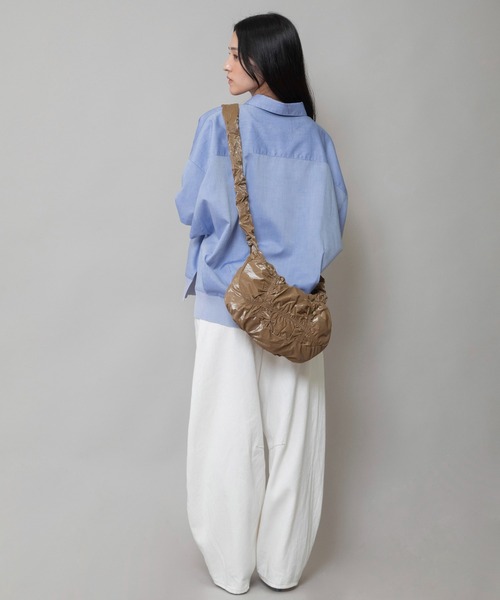 Munich(ミューニック)の「ブラウジングショルダーバッグ(ショルダーバッグ・レディース・ブラック/アイボリー/ブラウン/シルバー・FREE)」の17枚目の写真