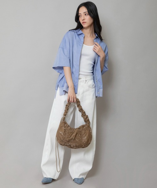 Munich(ミューニック)の「ブラウジングショルダーバッグ(ショルダーバッグ・レディース・ブラック/アイボリー/ブラウン/シルバー・FREE)」の18枚目の写真