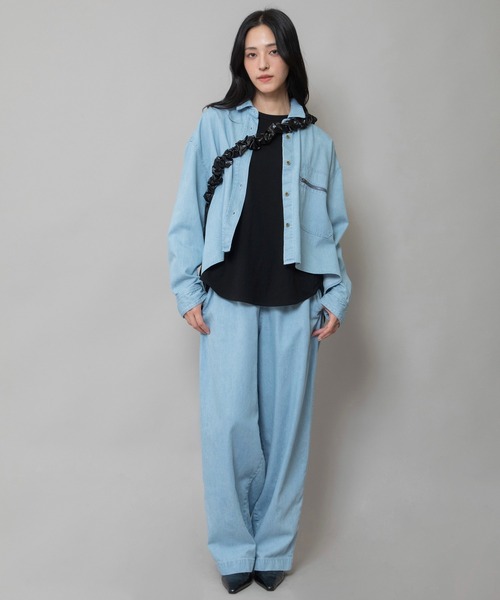 Munich(ミューニック)の「ブラウジングショルダーバッグ(ショルダーバッグ・レディース・ブラック/アイボリー/ブラウン/シルバー・FREE)」の22枚目の写真