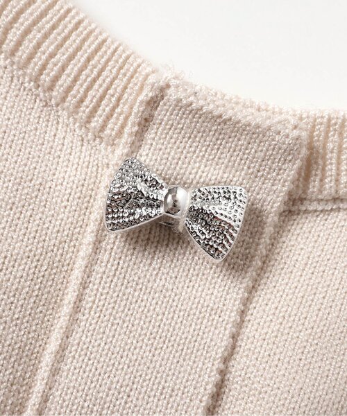 apres les cours(アプレレクール)の「【ジュニア対応】リボンチャームニットビスチェ(ベスト・キッズ・アイボリー/ネイビー・100/120/140)」の19枚目の写真