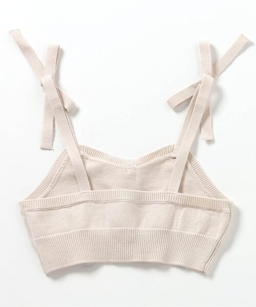 apres les cours(アプレレクール)の「【ジュニア対応】リボンチャームニットビスチェ(ベスト・キッズ・アイボリー/ネイビー・100/120/140)」の21枚目の写真