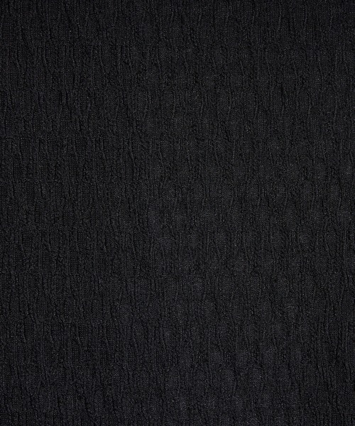 HIDEAWAYS NICOLE（ハイダウェイニコル）の「バーク風ジャガード7分袖バンドカラーシャツ（シャツ/ブラウス・メンズ・ラベンダー/オフホワイト/サックスブルー/ブラック・X-LARGE/LARGE/MEDIUM）」の17枚目の写真