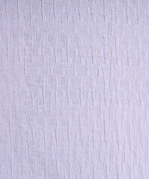 HIDEAWAYS NICOLE（ハイダウェイニコル）の「バーク風ジャガード7分袖バンドカラーシャツ（シャツ/ブラウス・メンズ・ラベンダー/オフホワイト/サックスブルー/ブラック・X-LARGE/LARGE/MEDIUM）」の19枚目の写真