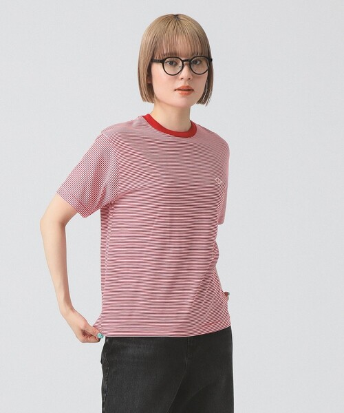 DANTON（ダントン）の「DANTON / T/C INNER T-SHIRT（Tシャツ/カットソー・レディース・ネイビー×ホワイト/レッド系その他/グレー×ホワイト・SMALL/MEDIUM）」の19枚目の写真