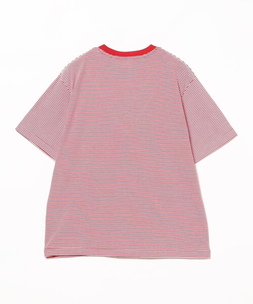 DANTON（ダントン）の「DANTON / T/C INNER T-SHIRT（Tシャツ/カットソー・レディース・ネイビー×ホワイト/レッド系その他/グレー×ホワイト・SMALL/MEDIUM）」の6枚目の写真
