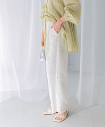 URBAN RESEARCH ROSSO WOMEN | レースワイドパンツ(その他パンツ)