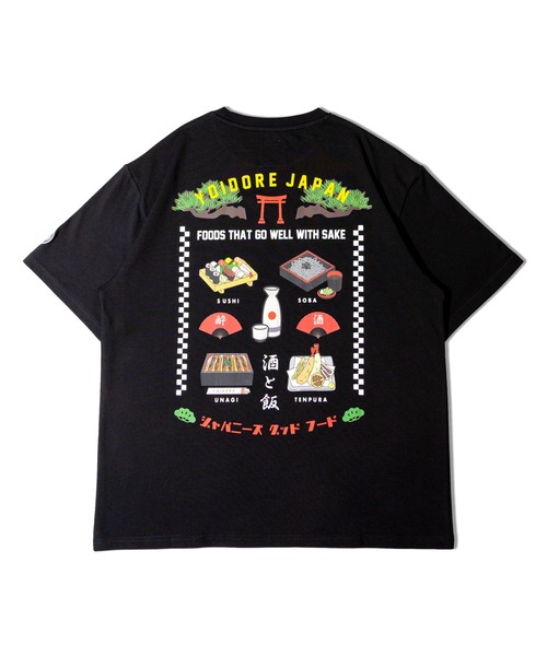 JACKROSE（ジャックローズ）の「YOIDORE 日本食と酒 TEE（Tシャツ/カットソー・メンズ・ブラック/ホワイト・M/L/XL）」の6枚目の写真