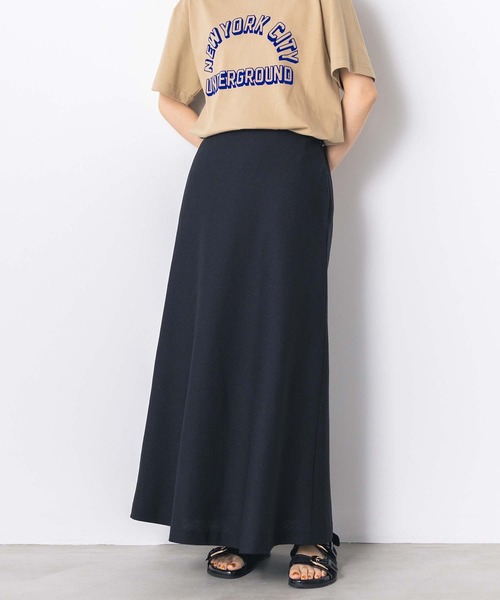 Gready Brilliant（グレディブリリアン）の「ＬＵラメリネンバイアス（スカート・レディース・ブラウン/ブラック・38）」の19枚目の写真