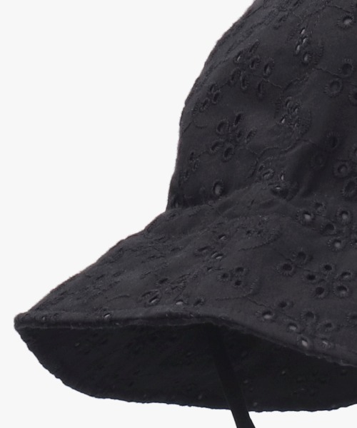 kaorinomori（カオリノモリ）の「kaorinomori レーブチューリップ パル / カオリノモリ（ハット・レディース・ブラック/スカイブルー/ホワイト・M/57.5cm）」の15枚目の写真