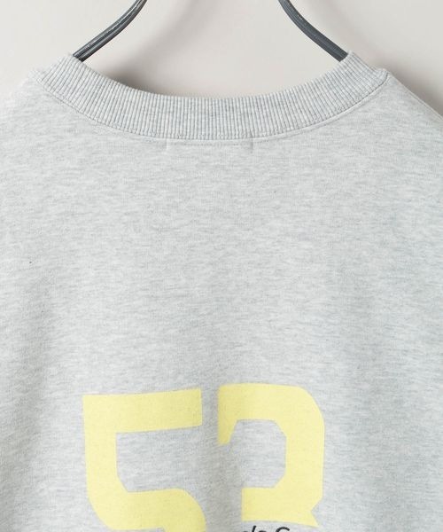 ジーナシス【SAWA企画】NUMBERING SWEAT グレーL ジーナシス【SAWA企画】NUMBERING SWEAT グレーL - メルカリ