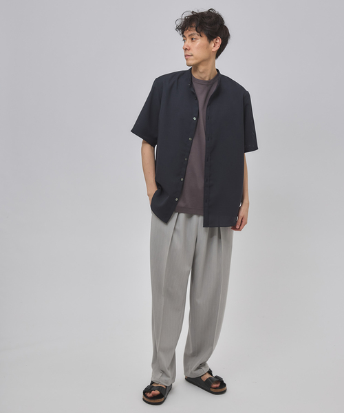 EDIFICE(エディフィス)の「ワルツ ストライプ バルーンフィットパンツ(スラックス・メンズ・ネイビー/グレー・SMALL/MEDIUM/LARGE)」の4枚目の写真