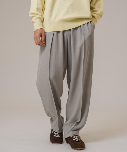 EDIFICE(エディフィス)の「ワルツ ストライプ バルーンフィットパンツ(スラックス・メンズ・ネイビー/グレー・SMALL/MEDIUM/LARGE)」の17枚目の写真