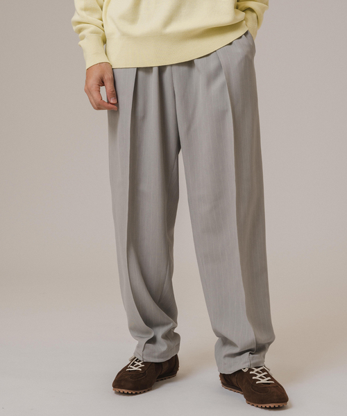 EDIFICE(エディフィス)の「ワルツ ストライプ バルーンフィットパンツ(スラックス・メンズ・ネイビー/グレー・SMALL/MEDIUM/LARGE)」の18枚目の写真