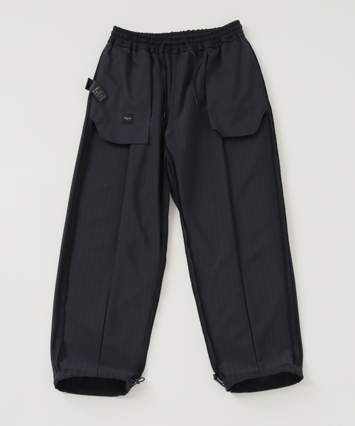 セール】ワルツ ストライプ バルーンフィットパンツ（スラックス