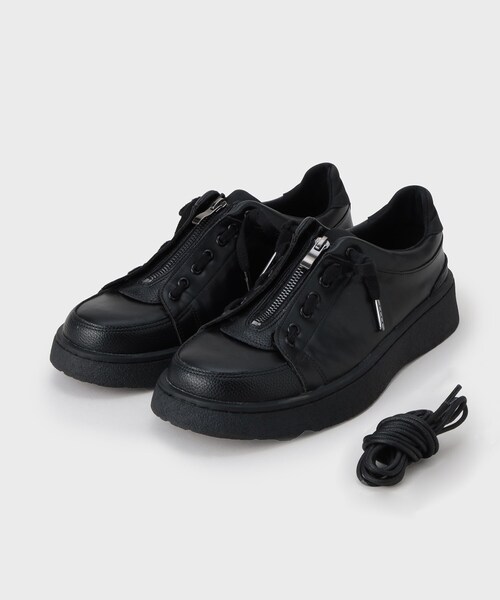 tk.TAKEO KIKUCHI（ティーケータケオキクチ）の「◆2WAYラバーライクソールシューズ（その他シューズ・メンズ・ブラック系/チャコール/チャコールグレー/ブラック・65/75/55）」の2枚目の写真