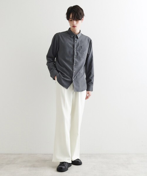 tk.TAKEO KIKUCHI（ティーケータケオキクチ）の「◆2WAYラバーライクソールシューズ（その他シューズ・メンズ・ブラック系/チャコール/チャコールグレー/ブラック・65/75/55）」の12枚目の写真