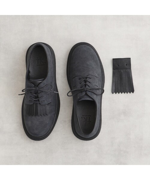 tk.TAKEO KIKUCHI（ティーケータケオキクチ）の「◆2WAYラバーライクソールシューズ（その他シューズ・メンズ・ブラック系/チャコール/チャコールグレー/ブラック・65/75/55）」の13枚目の写真