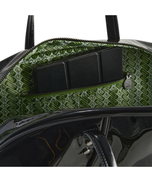 PUMA（プーマ）の「PUMA プーマ ユニセックス プーマ 1976 グリップ バッグ 30L（ボストンバッグ・メンズ・ブラック/グリーン系その他・フリー）」の9枚目の写真