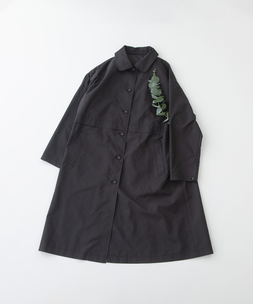 セール】タッサータックコート（ステンカラーコート）｜nop de nod