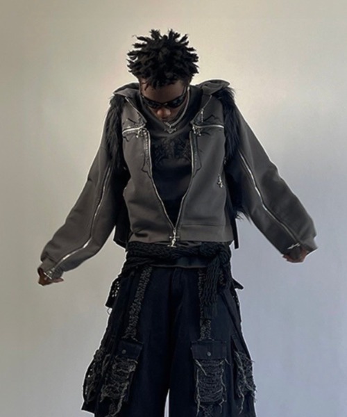 haveyoudiedbefore(ハブユーダイドビフォー)の「【haveyoudiedbefore?】Bat pack / 【ハブユーダイドビフォー?】バットバックパック <着用動画あり>(バックパック/リュック・メンズ・ブラック/ホワイト・ONE SIZE)」の15枚目の写真