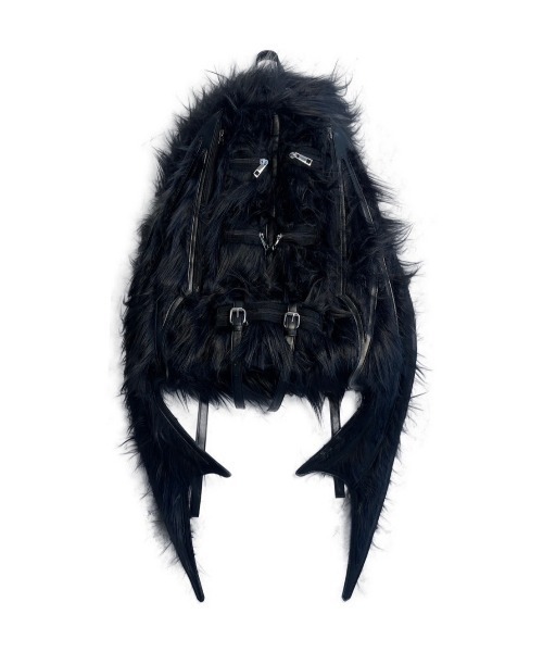haveyoudiedbefore(ハブユーダイドビフォー)の「【haveyoudiedbefore?】Bat pack / 【ハブユーダイドビフォー?】バットバックパック <着用動画あり>(バックパック/リュック・メンズ・ブラック/ホワイト・ONE SIZE)」の17枚目の写真