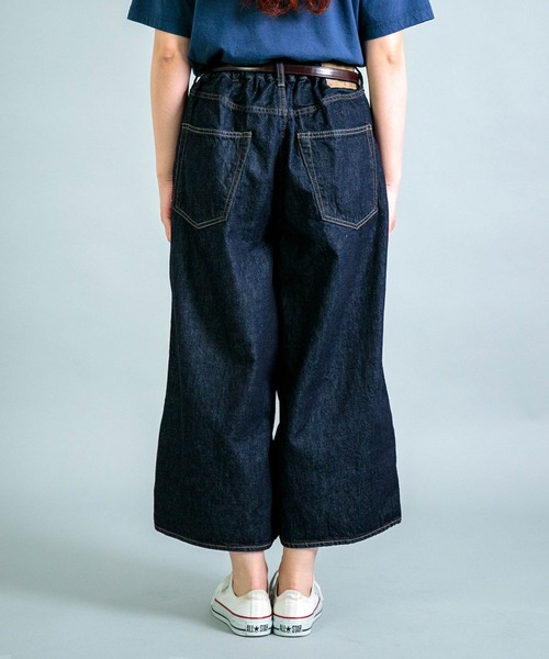 OMNIGOD womens / オムニゴッド ] 10ozデニム 5Pイージーワイド
