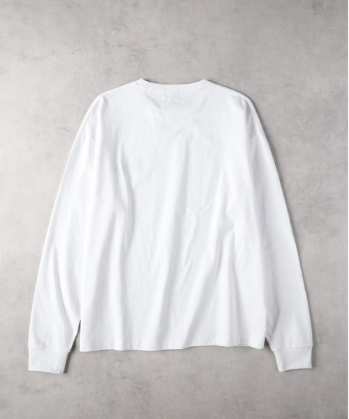 CAMP7(キャンプセブン)の「【CAMP7】Boulder刺繍ロンT(Tシャツ/カットソー・メンズ・ブラック/ホワイト・M/L/XL)」の3枚目の写真