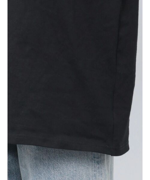 EATME（イートミー）の「エンブロイダリービッグTシャツ（Tシャツ/カットソー・レディース・ブラック/オフホワイト・FREE）」の17枚目の写真