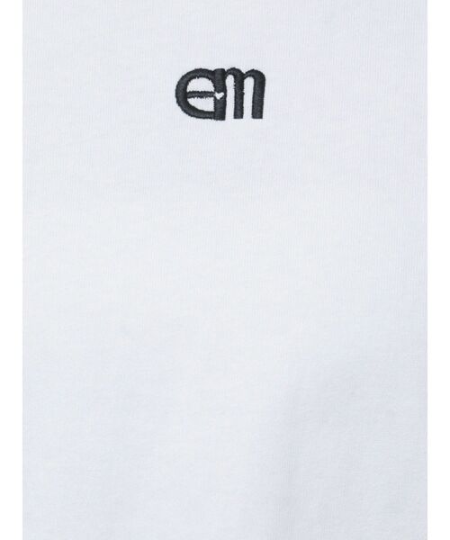 EATME（イートミー）の「エンブロイダリービッグTシャツ（Tシャツ/カットソー・レディース・ブラック/オフホワイト・FREE）」の21枚目の写真