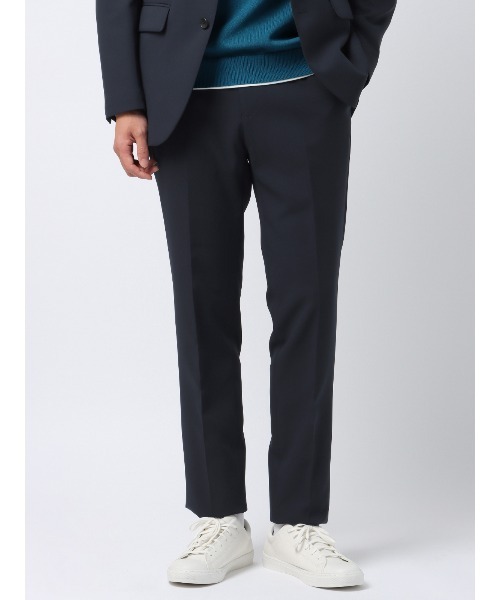 SUIT SQUARE(スーツスクエア)の「スマみえテーパードパンツ ウォッシャブル ストレッチ CROSS MOVA 無地 SL02(スラックス・メンズ・ベージュ系/グレー系/ネイビー系・S/M/L/LL/3L/SS)」の3枚目の写真