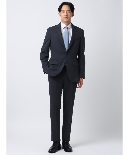 SUIT SQUARE(スーツスクエア)の「スマみえテーパードパンツ ウォッシャブル ストレッチ CROSS MOVA 無地 SL02(スラックス・メンズ・ベージュ系/グレー系/ネイビー系・S/M/L/LL/3L/SS)」の18枚目の写真