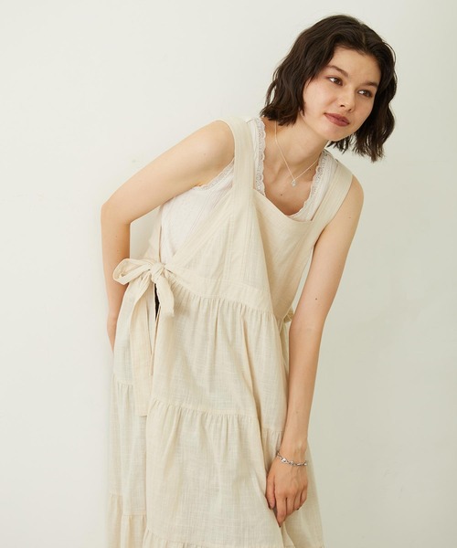 セール】APRON TIERED DRESS（ワンピース）｜MILKFED.（ミルク