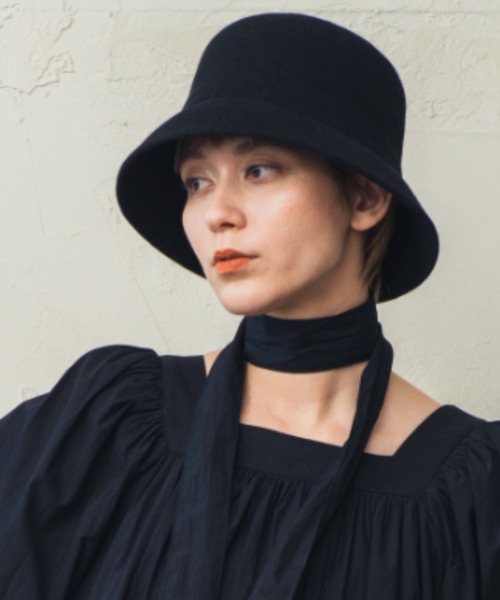 ORIENT（オリエント）の「Cotton & Linen Blend Thermo Bucket Hat（ハット・レディース・グレー/ブラック/ベージュ/オフホワイト・FREE）」の3枚目の写真