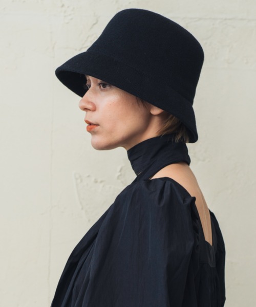 ORIENT（オリエント）の「Cotton & Linen Blend Thermo Bucket Hat（ハット・レディース・グレー/ブラック/ベージュ/オフホワイト・FREE）」の7枚目の写真