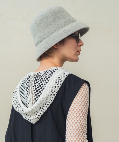 ORIENT（オリエント）の「Cotton & Linen Blend Thermo Bucket Hat（ハット・レディース・グレー/ブラック/ベージュ/オフホワイト・FREE）」の10枚目の写真