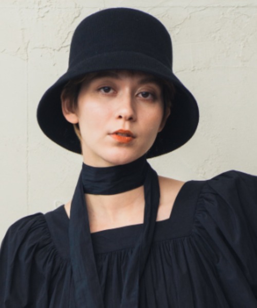 ORIENT（オリエント）の「Cotton & Linen Blend Thermo Bucket Hat（ハット・レディース・グレー/ブラック/ベージュ/オフホワイト・FREE）」の19枚目の写真