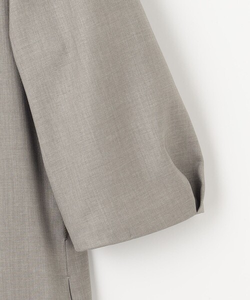 J.PRESS Ladies（J.プレス レディス）の「【洗える・UV加工・吸水速乾】OXIJEWELストレッチ ワンピース（ワンピース・レディース・シルバー系/ライトグレー系/ベージュ系/ネイビー系・XS）」の14枚目の写真