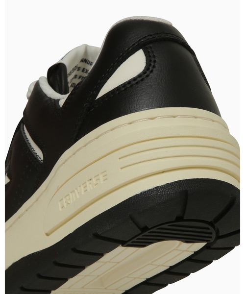 CONVERSE（コンバース）の「WEAPON PLTS FS OX / ウエポン　ＰＬＴＳ　ＦＳ　ＯＸ（スニーカー・レディース・ブラック×ホワイト・8/7.5/7/6.5/6/5.5/5）」の8枚目の写真