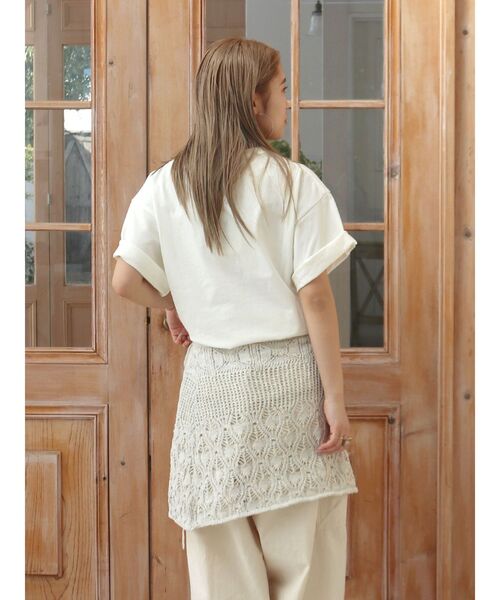 Ungrid(アングリッド)の「ニットレイヤードスカート(スカート・レディース・ブラック/アイボリー・FREE)」の20枚目の写真