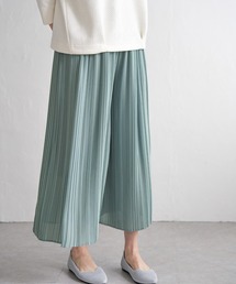 IKKA LOUNGE | シフォンプリーツベルト付きスカーチョ(その他パンツ)