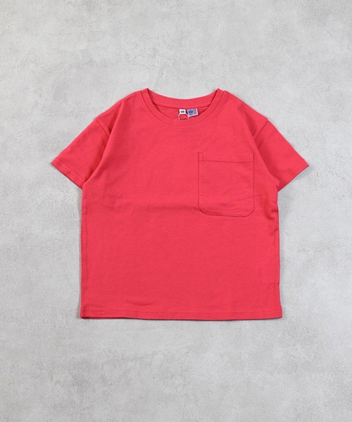 Life Support Products(ライフサポートプロダクツ)の「【COTTON from U.S.A】ポケットTシャツ(Tシャツ/カットソー・キッズ・ライトブルー/オフホワイト/ブラック系その他/ホワイト系その他/パープル系その他/レッド/キャメル/チャコール・100/130/110/150/120/140/80/90/95)」の8枚目の写真