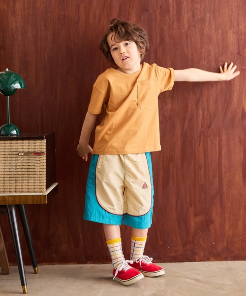 Life Support Products(ライフサポートプロダクツ)の「【COTTON from U.S.A】ポケットTシャツ(Tシャツ/カットソー・キッズ・ライトブルー/オフホワイト/ブラック系その他/ホワイト系その他/パープル系その他/レッド/キャメル/チャコール・100/130/110/150/120/140/80/90/95)」の12枚目の写真
