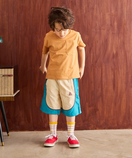 Life Support Products(ライフサポートプロダクツ)の「【COTTON from U.S.A】ポケットTシャツ(Tシャツ/カットソー・キッズ・ライトブルー/オフホワイト/ブラック系その他/ホワイト系その他/パープル系その他/レッド/キャメル/チャコール・100/130/110/150/120/140/80/90/95)」の14枚目の写真